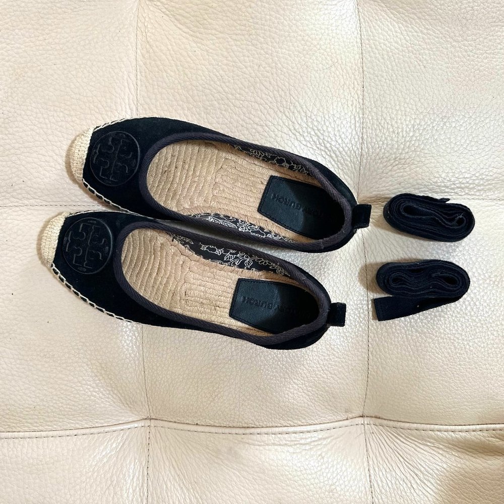 Tory Burch Lace-Up Espadrilles